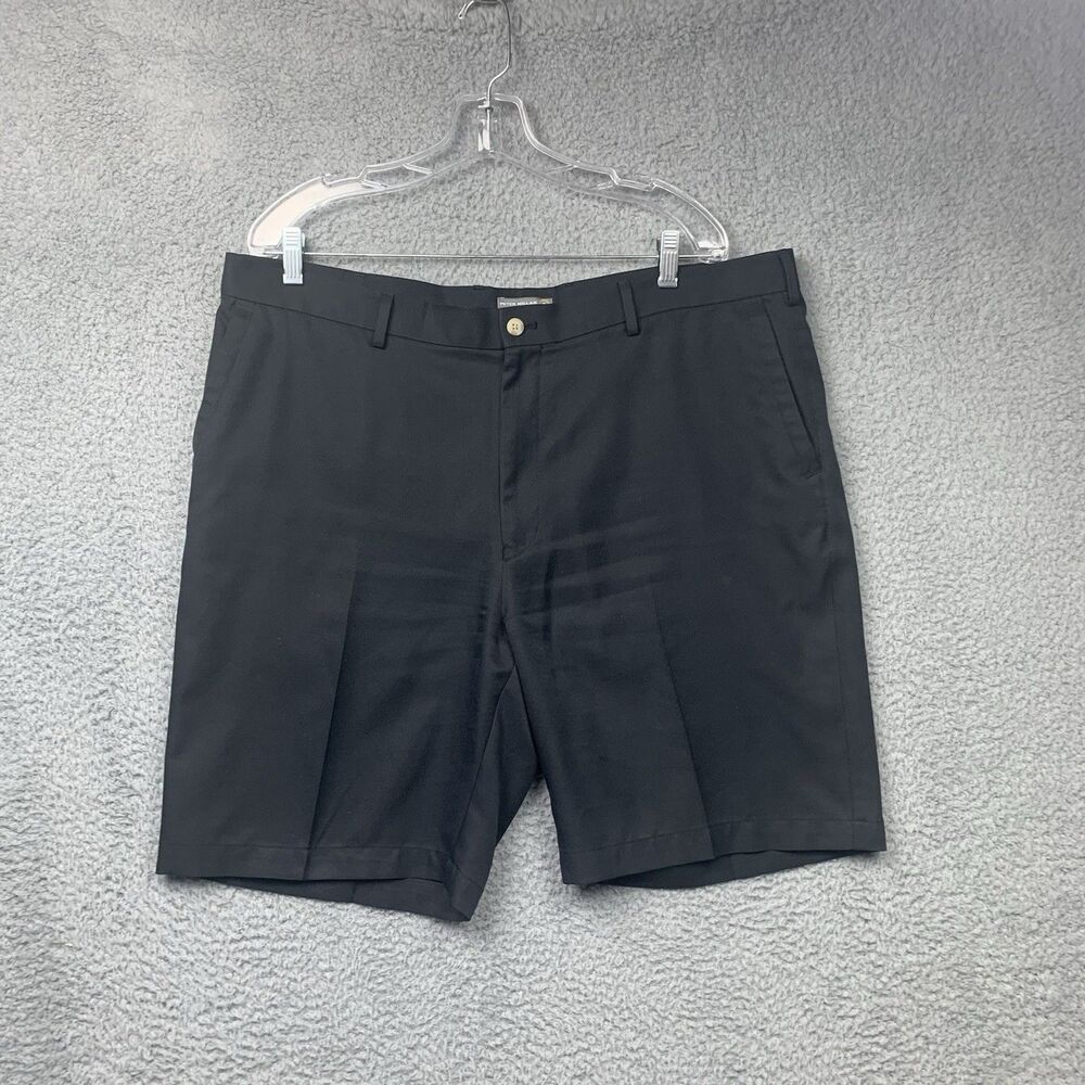 Peter Millar Shorts Mens 40 Black Crown Sport Golf Sports Outdoors